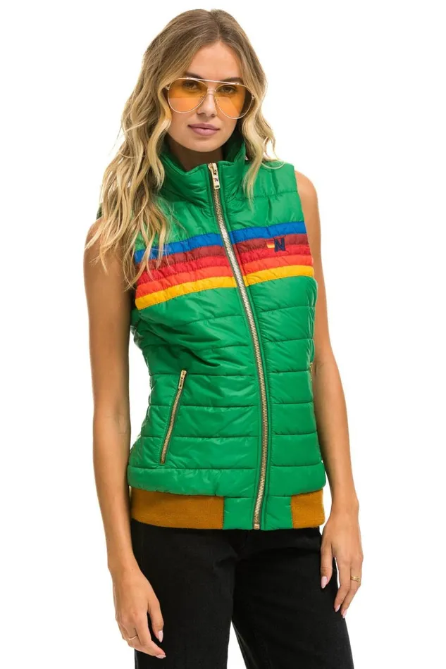 Women Outerwear Aviator Nation WOMEN039S 5 STRIPE VEST 8211 AMAZON Women Outerwear Aviator Nation WOMEN039S 5 STRIPE VEST 8211 AMAZON