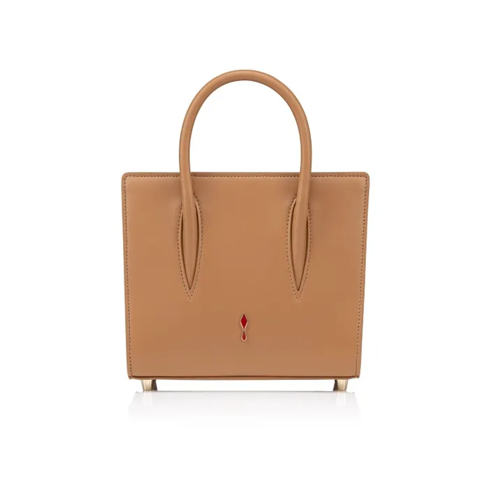 Women Paloma Mini Top Handle Bag 8211 Veau Velours Calf Leather And Spikes Loubinthesky 8211 Lionne Christian Louboutin Mini Bags