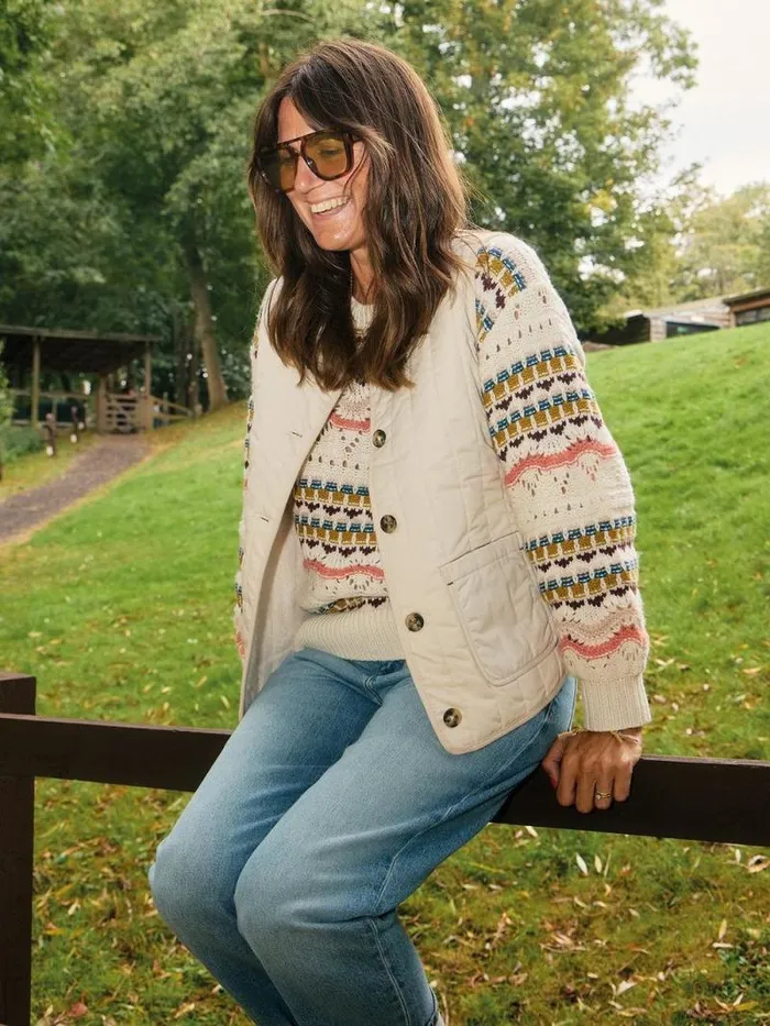 Women PIPER POINTELLE JUMPER White Multi White Stuff Knitwear Women PIPER POINTELLE JUMPER White Multi White Stuff Knitwear