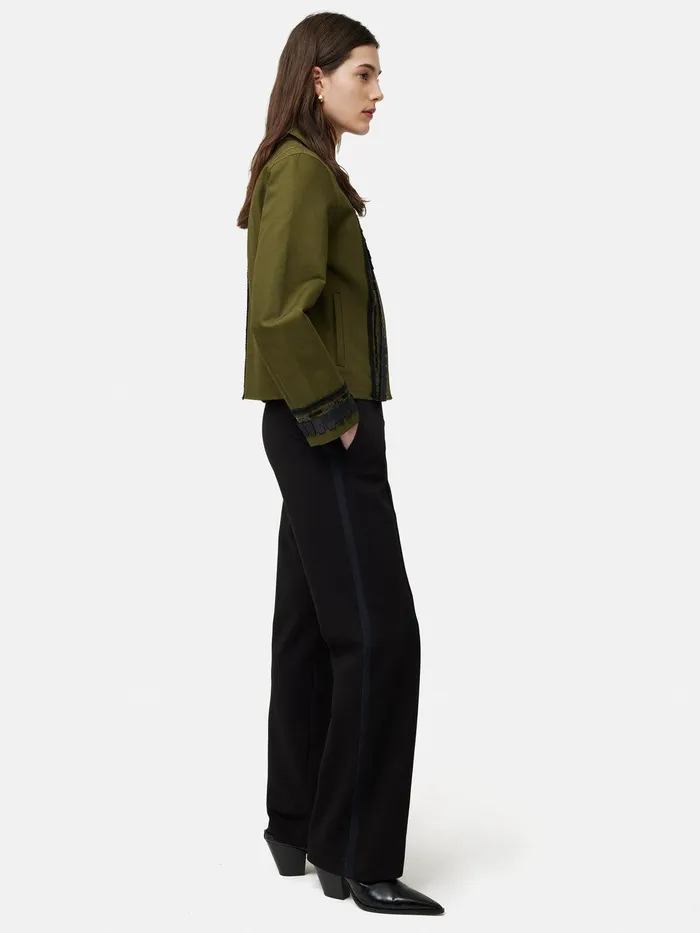 Women Ponte Jersey Trouser Black Jigsaw Suits and Tailoring