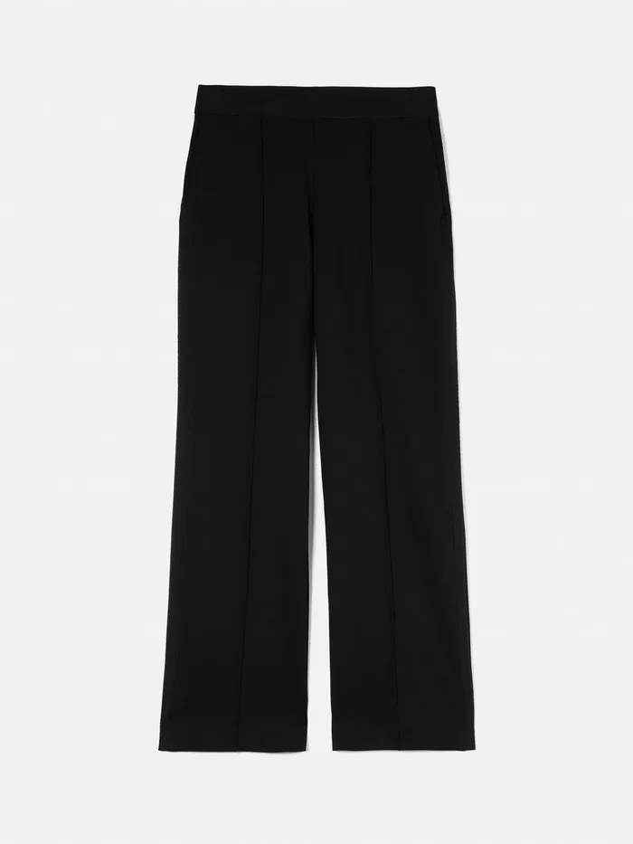 Women Ponte Jersey Trouser Black Jigsaw Suits and Tailoring