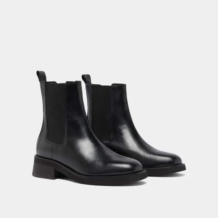 Women Roundtoed Boots Black JONAK Ankle Boots Lowboots