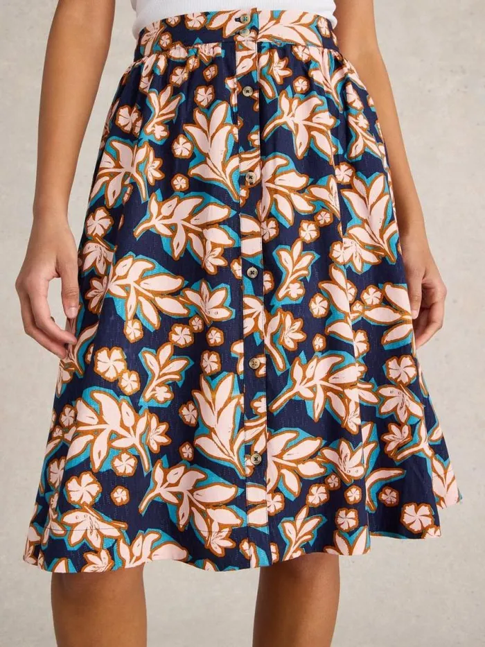 Women Sarah Skirt Navy Print White Stuff Skirts Women Sarah Skirt Navy Print White Stuff Skirts