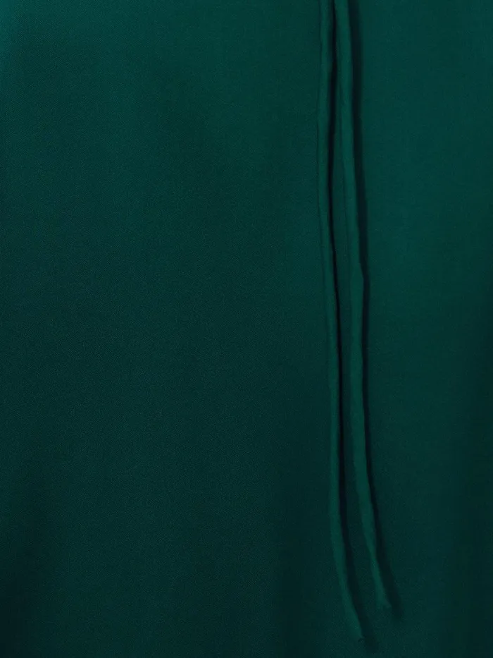 Women Satin Back Crepe Dress Green Jigsaw Dresses and Jumpsuits