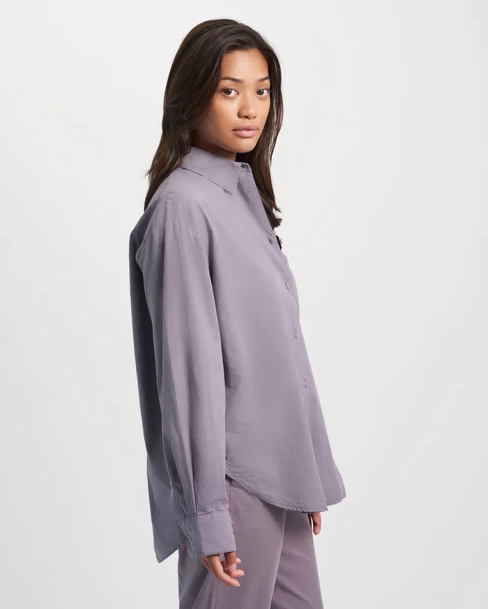 Women Shirts Colorfulstandard Organic Oversized Shirt 8211 Sahara Camel