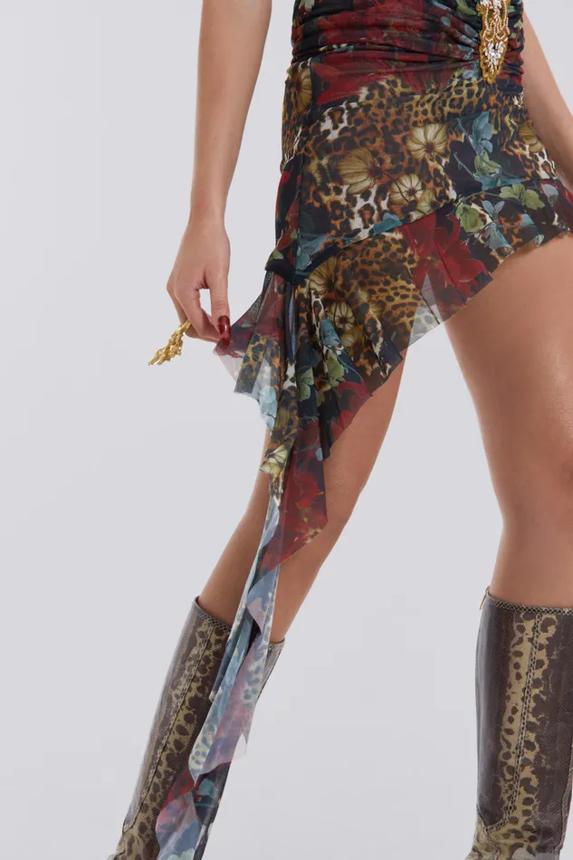 Women Shop Cindy Plunge Mini Dress Dresses Jaded London