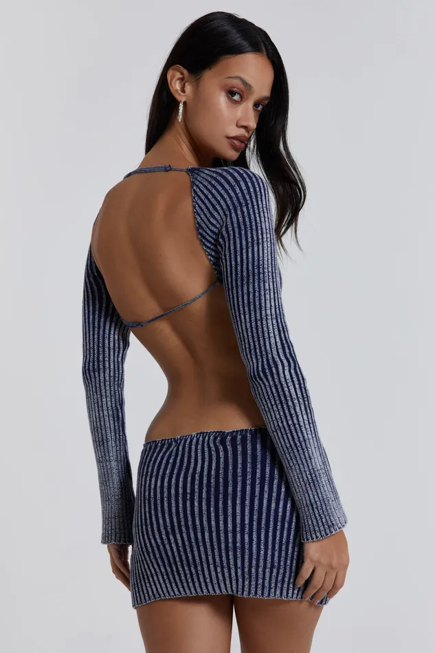 Women Shop Tribeca Backless Mini Dress Tops Jaded London
