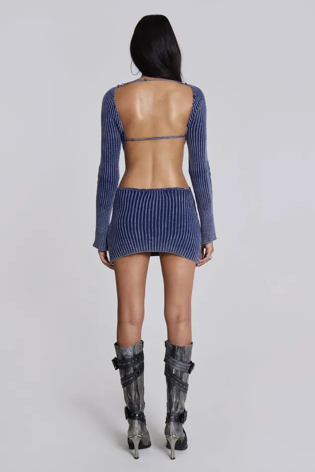Women Shop Tribeca Backless Mini Dress Tops Jaded London