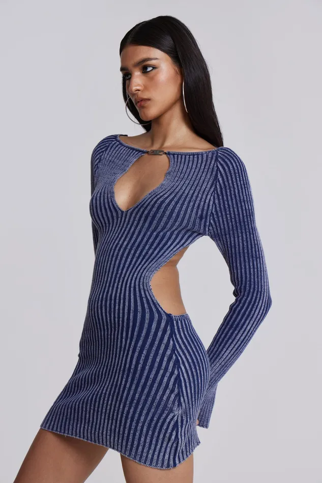 Women Shop Tribeca Backless Mini Dress Tops Jaded London