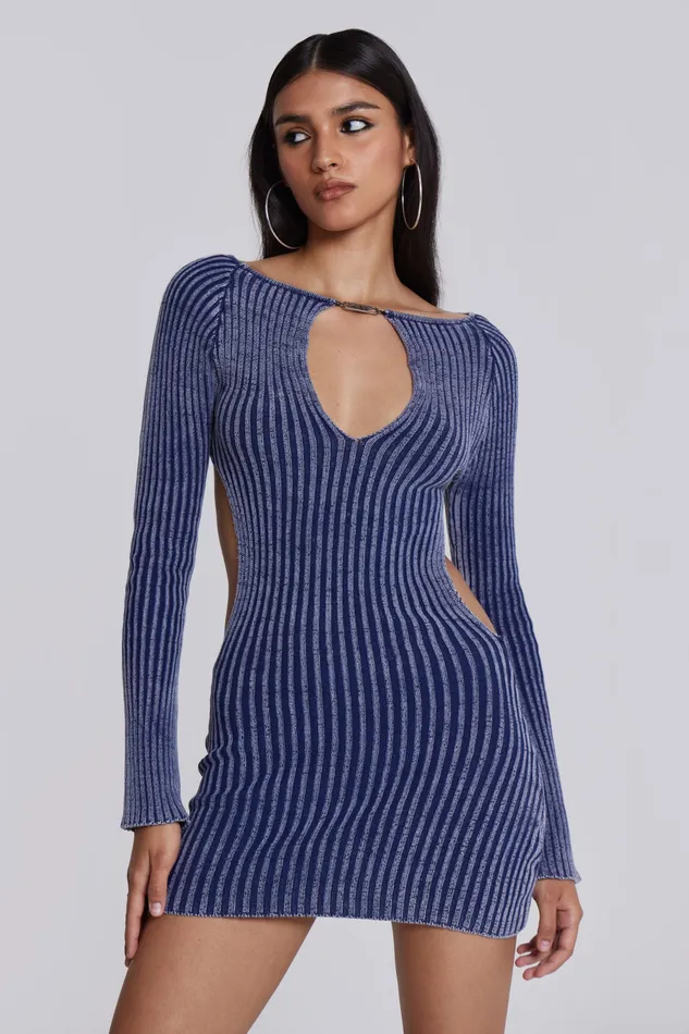 Women Shop Tribeca Backless Mini Dress Tops Jaded London