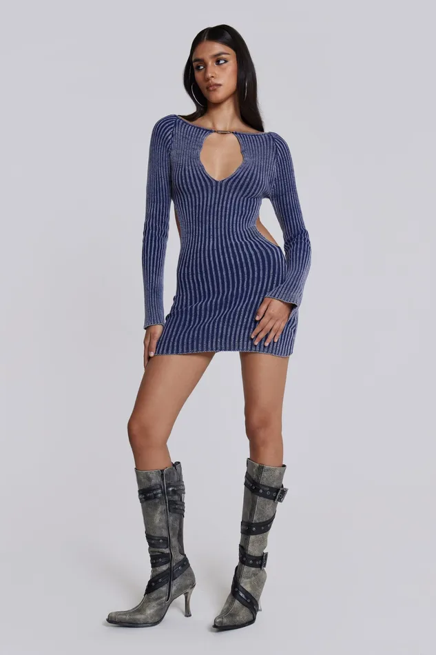 Women Shop Tribeca Backless Mini Dress Tops Jaded London