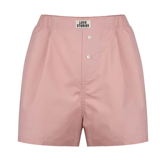 Women Shorts Love Stories James Shorts Pink
