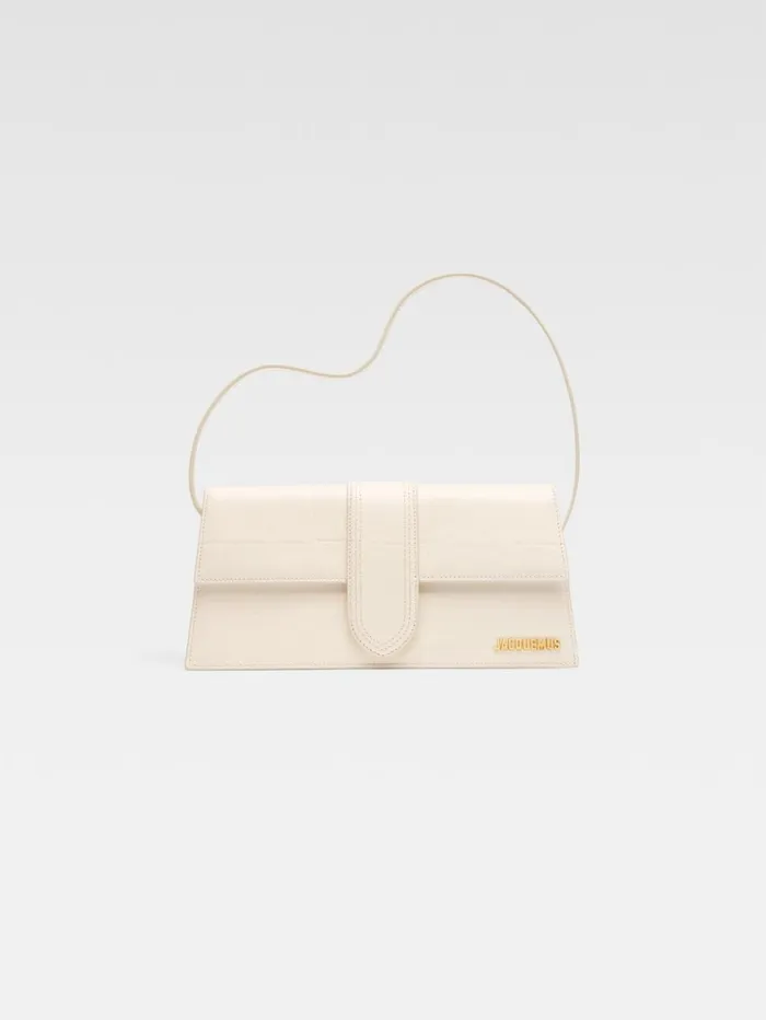 Women Shoulder Bags JACQUEMUS The Long Bambino Light Ivory