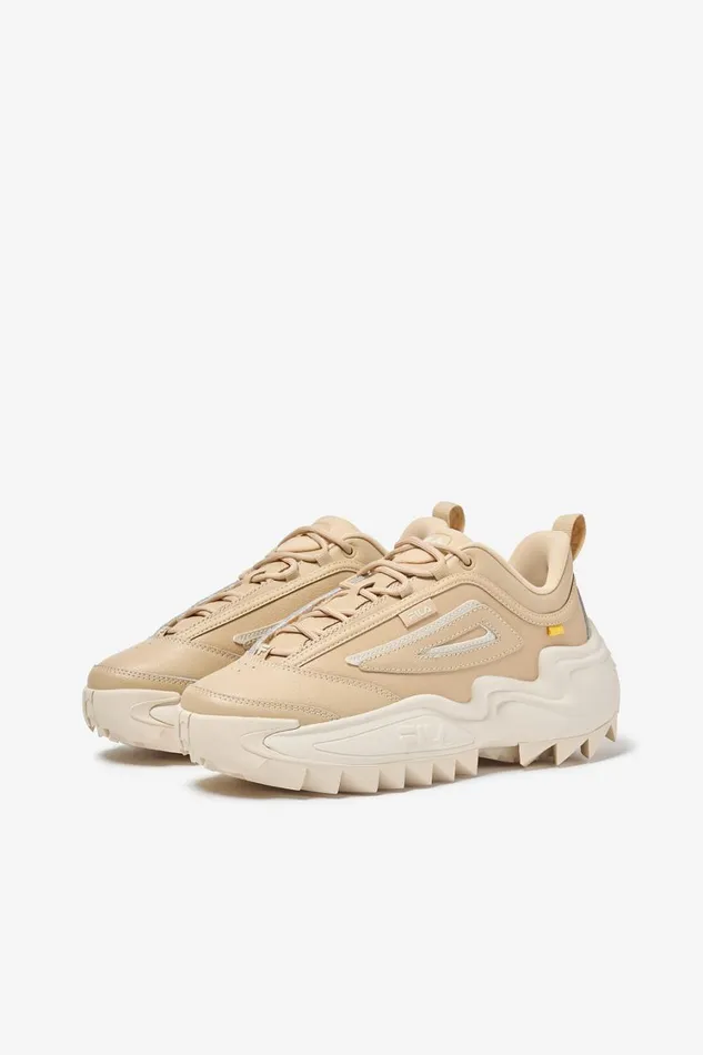 Women Sneakers Fila Twister 215 Semolinaspectra Yellowwhitecap Gray