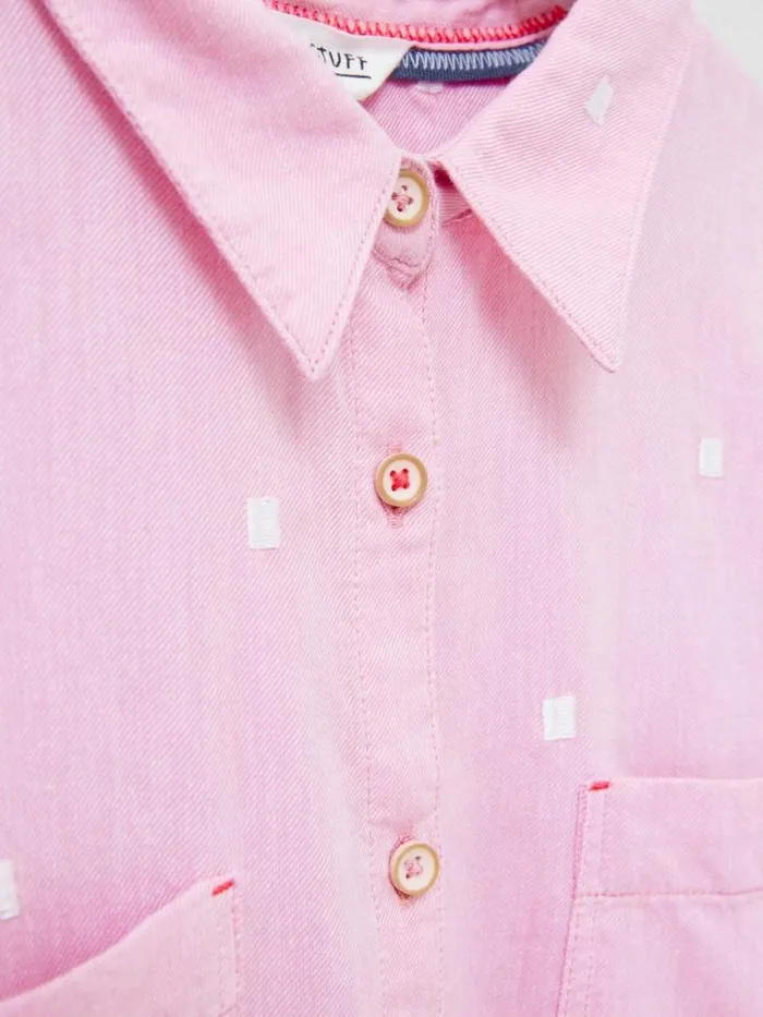 Women Sophie Organic Cotton Shirt Pink Multi White Stuff Tops and Tees