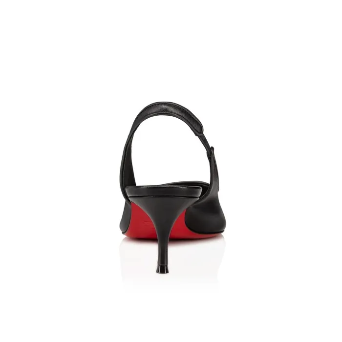Women Sporty Kate Sling 55 Mm Sling Back Pumps 8211 Nappa Leather 8211 Black Christian Louboutin Pumps