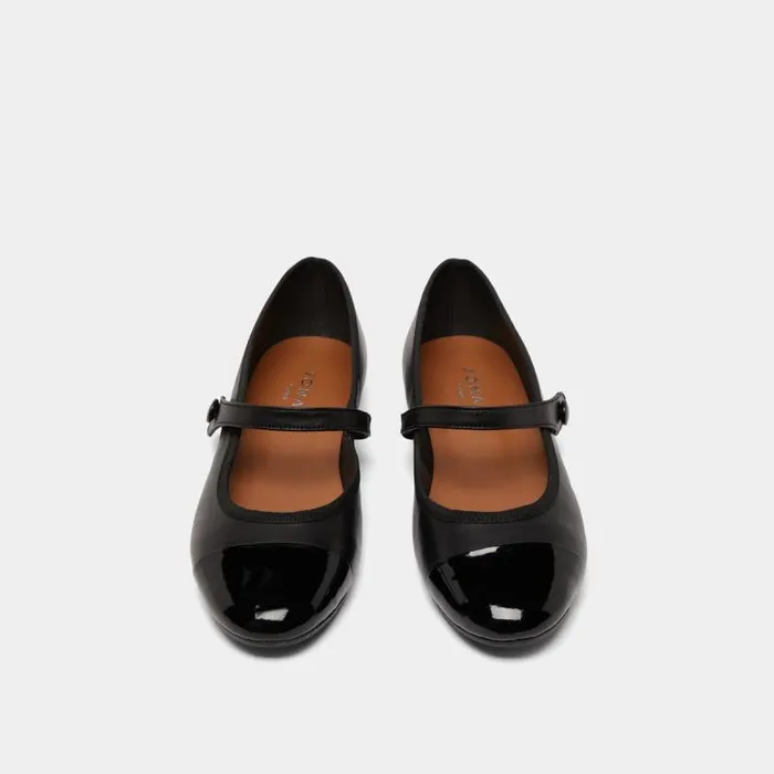 Women Strappy Ballerinas Black JONAK Ballet Flats