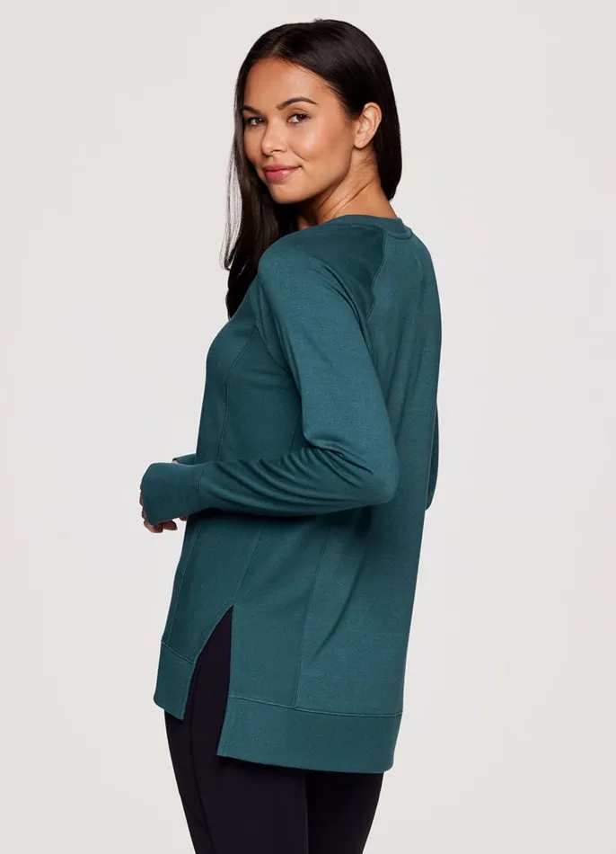 Women Surrey Pullover II Teal RBX Active Sweatshirts