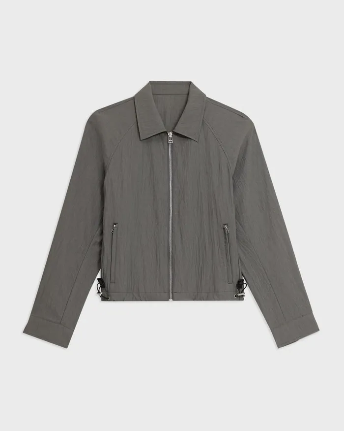 Women Theory Blazers Jackets Cropped Jacket Spruce