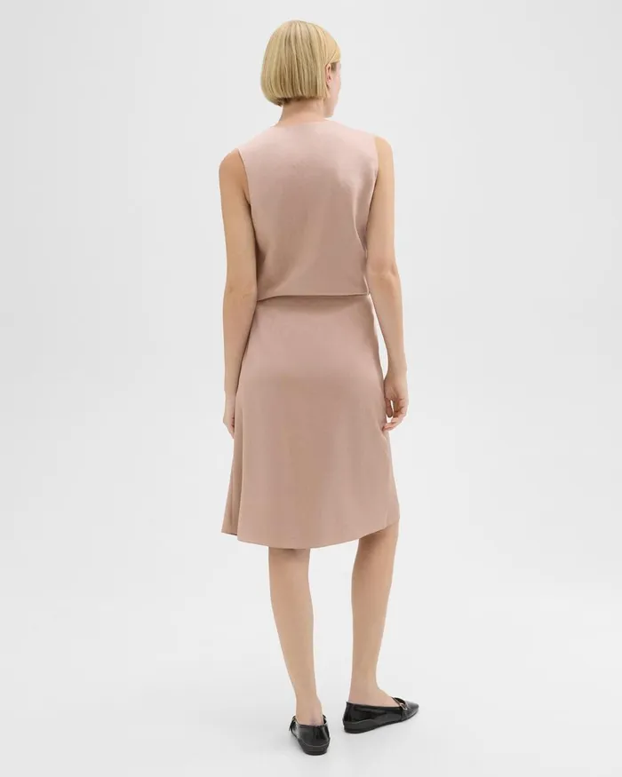 Women Theory Skirts Twisted Midi Skirt Sakura