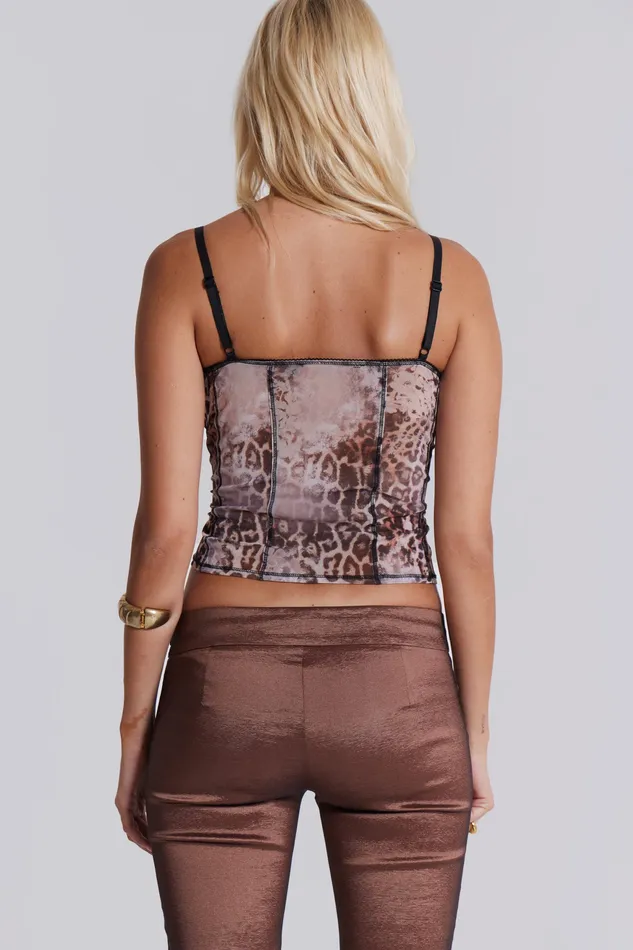 Women Tops Jaded London Shop Zelda Lace Up Corset Top