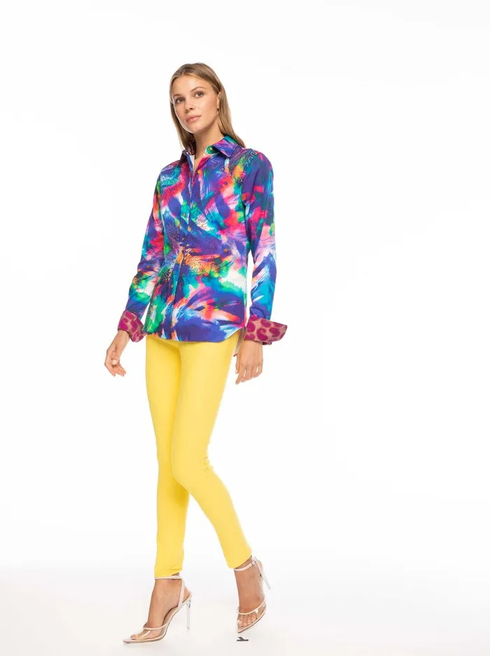 Women Tops Robert Graham LIMITED EDITION THE VILLA DENISE SHIRT Multi