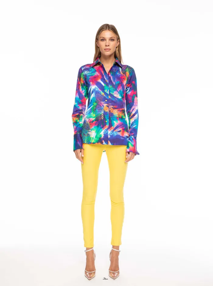Women Tops Robert Graham LIMITED EDITION THE VILLA DENISE SHIRT Multi