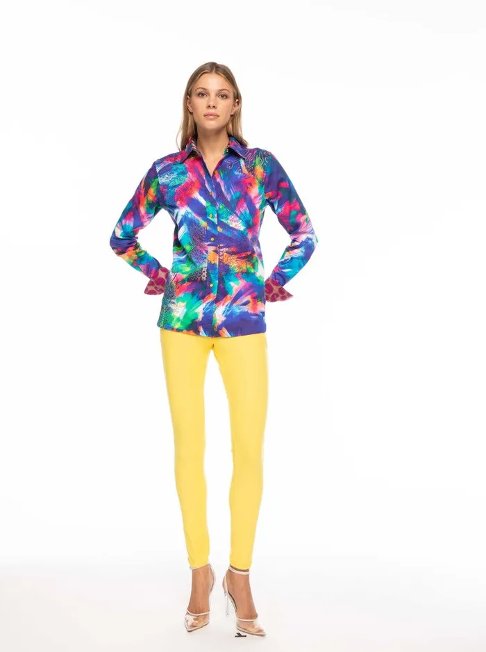 Women Tops Robert Graham LIMITED EDITION THE VILLA DENISE SHIRT Multi
