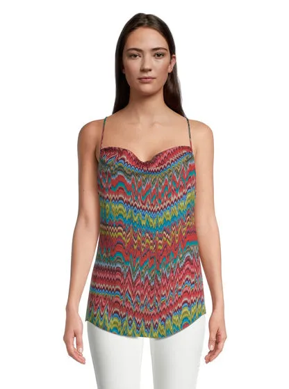 Women Tops Robert Graham ROSA CHEVRON PRINTED CAMI Multi