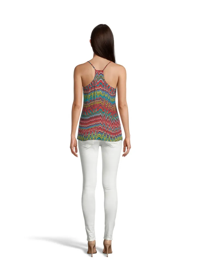 Women Tops Robert Graham ROSA CHEVRON PRINTED CAMI Multi