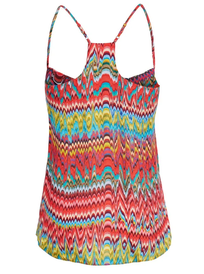 Women Tops Robert Graham ROSA CHEVRON PRINTED CAMI Multi