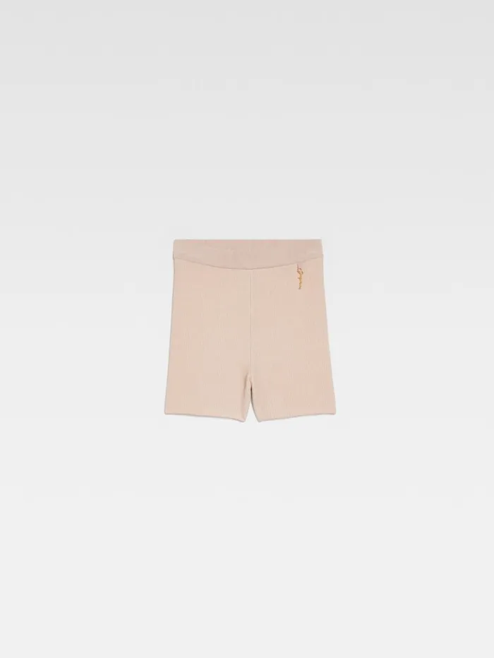 Women Trousers and Shorts JACQUEMUS The Pral Shorts Beige Women Trousers and Shorts JACQUEMUS The Pral Shorts Beige