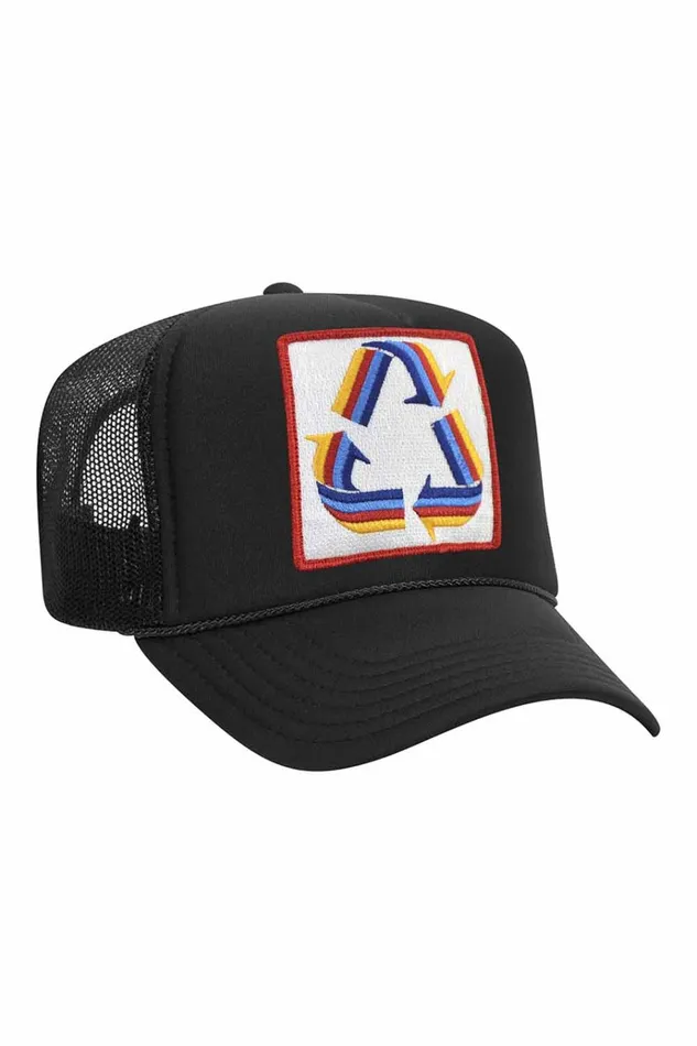 Women Trucker Hats Aviator Nation RECYCLE TRUCKER HAT