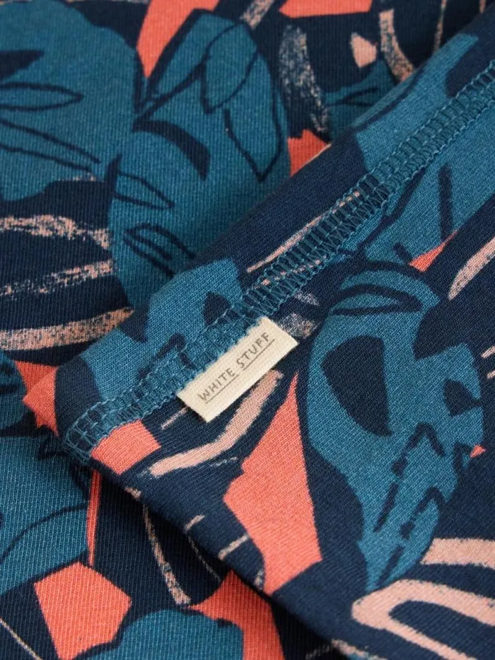 Women Versatile Jersey Roll Navy Multi White Stuff Scarves Women Versatile Jersey Roll Navy Multi White Stuff Scarves