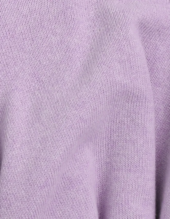 Women Women Classic Merino Wool Crew 8211 Soft Lavender Knit Sweaters Colorfulstandard