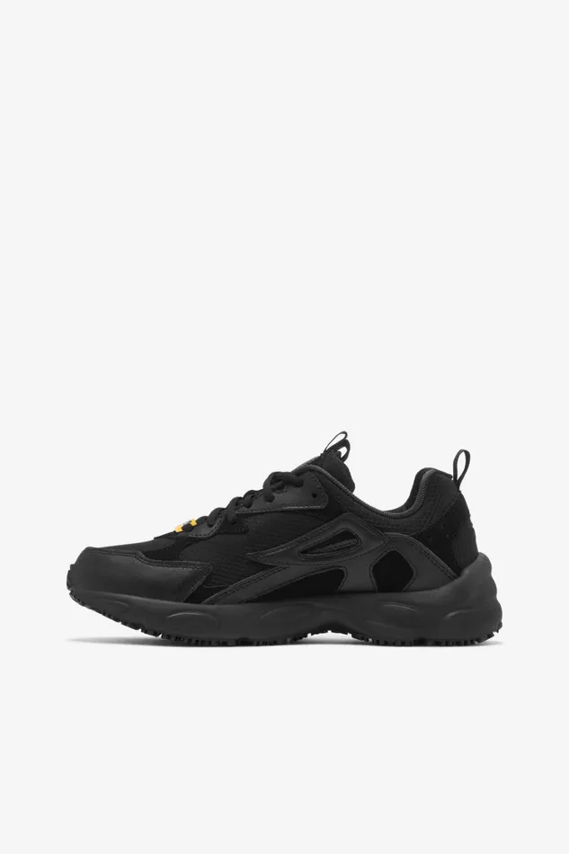 Women Work Shoes Fila Memory Lateshift Sr Wp 001 Black Black Black