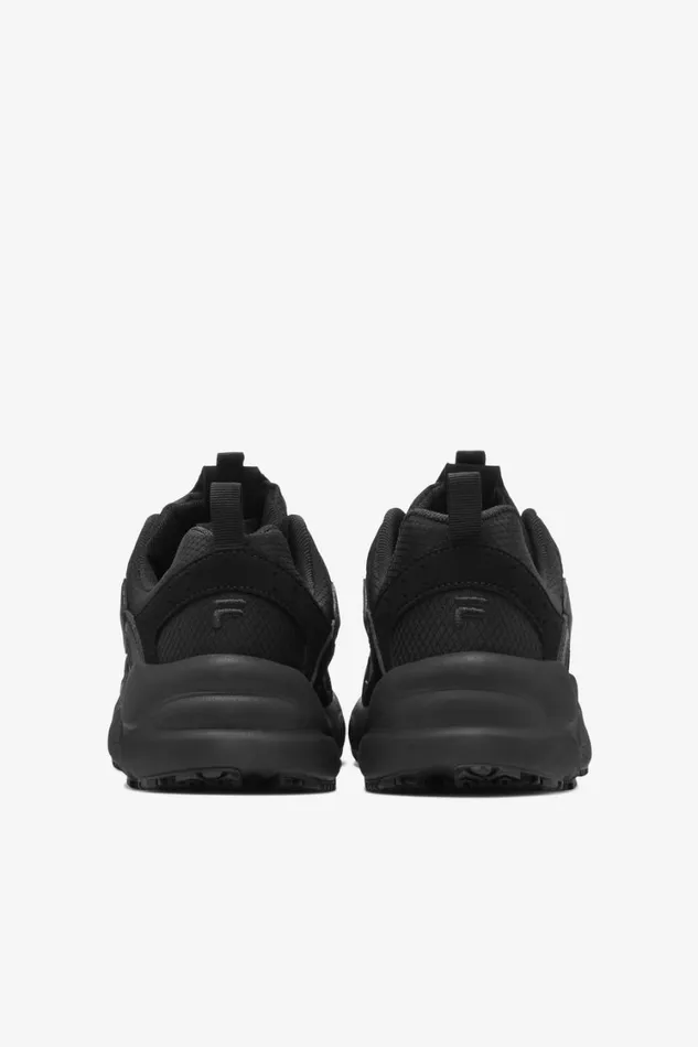 Women Work Shoes Fila Memory Lateshift Sr Wp 001 Black Black Black