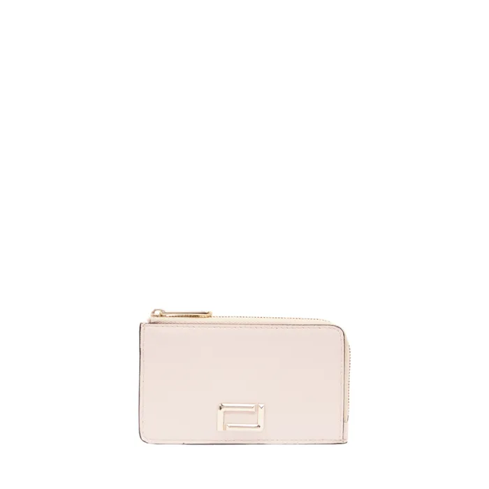 Zip Card Holder Pink Quartz Women Lancel Card Holder