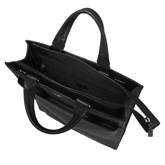 Zipped Vertical Tote Black Men Lancel Business Bags Zipped Vertical Tote Black Men Lancel Business Bags
